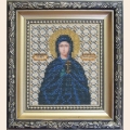 Набор для вышивания бисером ЧАРИВНА МИТЬ "Икона святой мученицы Иулии(Юлии)"